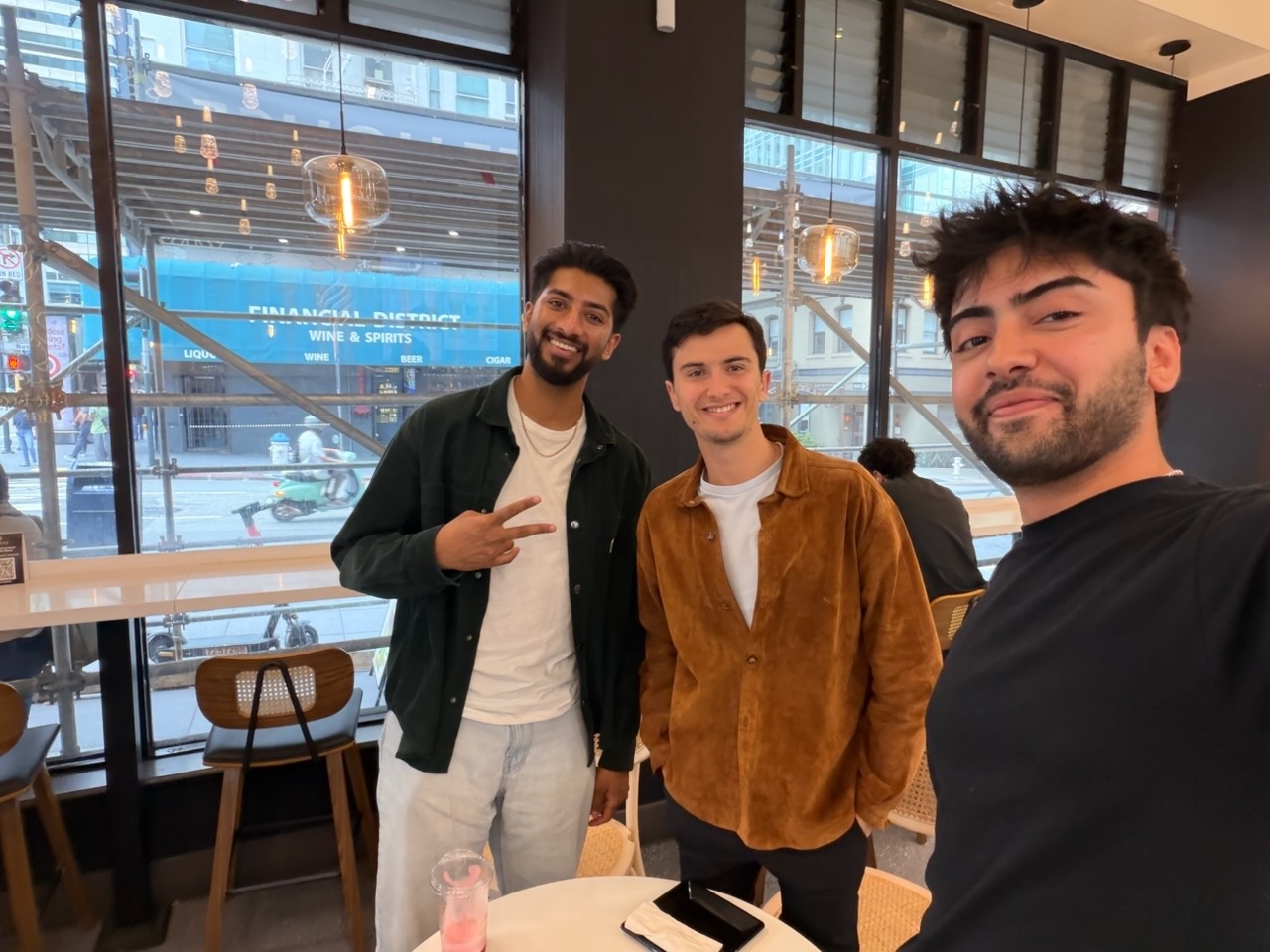 The Rounds team with Aman Manazir